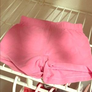 9-12 months pink ruffle shorts